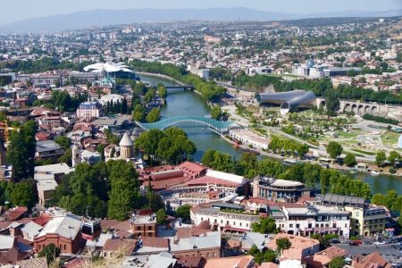 View of Tbilisi from Above