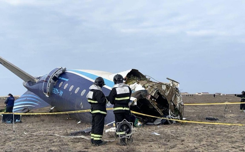 AZAL təyyarəsinin qəzası zamanı yanğın füzelyajın və pilot kabinəsinin bir hissəsini məhv edib – HESABAT