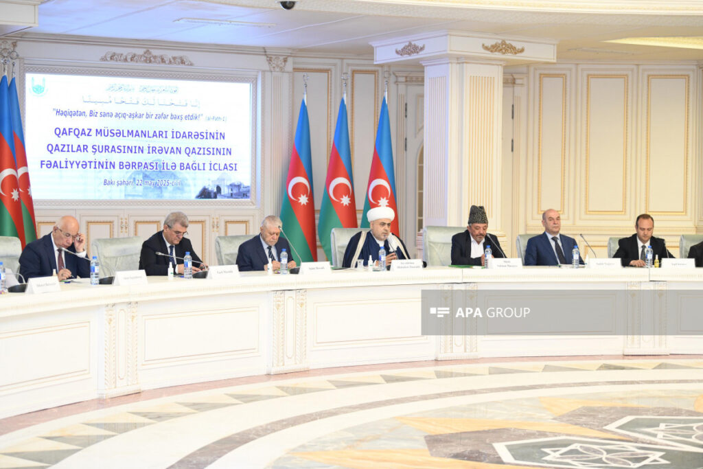 İrəvan qazısının fəaliyyəti bərpa olunub, yeni qazı təyin olunub – YENİLƏNİB-1