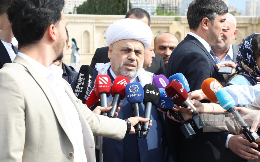 QMİ sədri: Azərbaycandakı dini münasibətlər digər müsəlman ölkələrinə nümunə göstərilir
