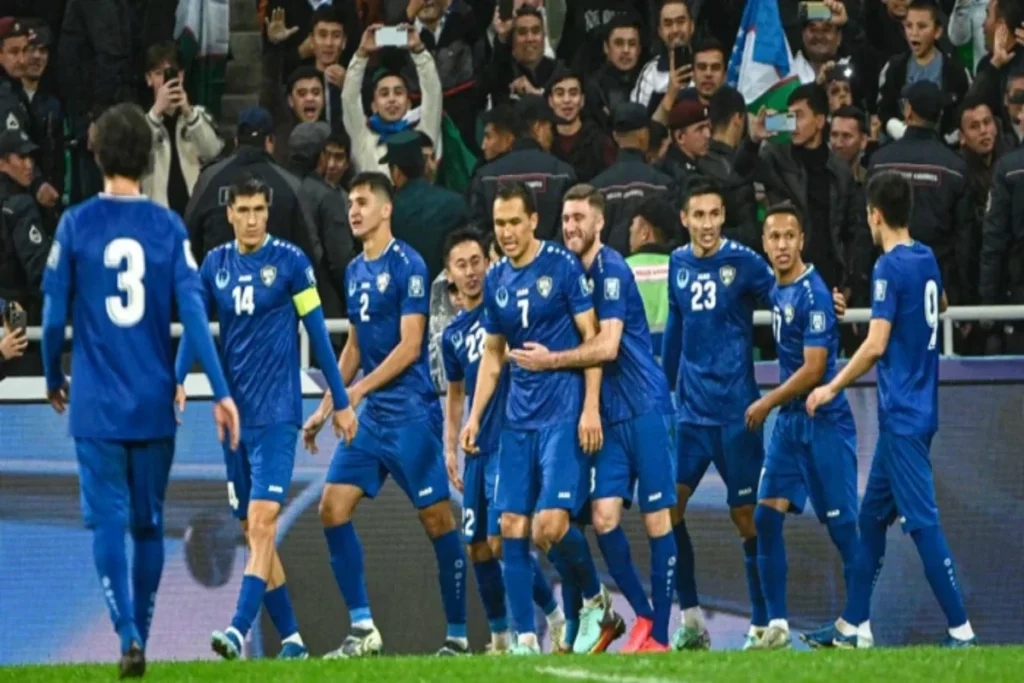 Özbəkistan millisi ilk dəfə futbol üzrə dünya çempionatına vəsiqə qazanıb