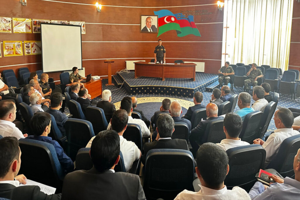 FHN-in Gəncə Regional Mərkəzində metodiki toplantı keçirilib
