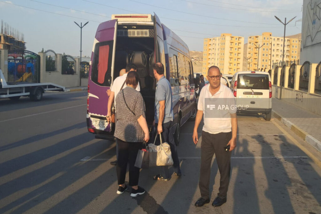 Ağdamın Kəngərli kəndinə növbəti köç karvanı yola salınıb – FOTO