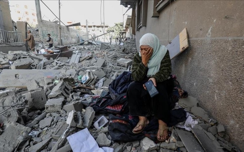 Həlak olan fələstinlilərin sayı 57,8 minə çatıb