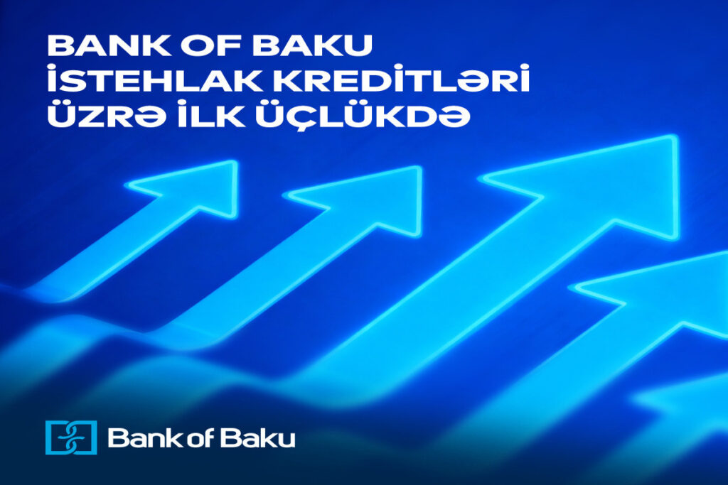 Bank of Baku istehlak kreditləri üzrə – TOP 3-də