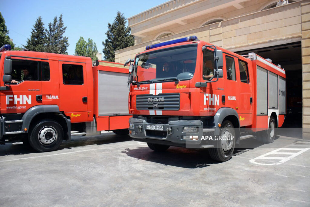 FHN: Ötən həftə 169 yanğına çıxış olub, 32 nəfər xilas edilib