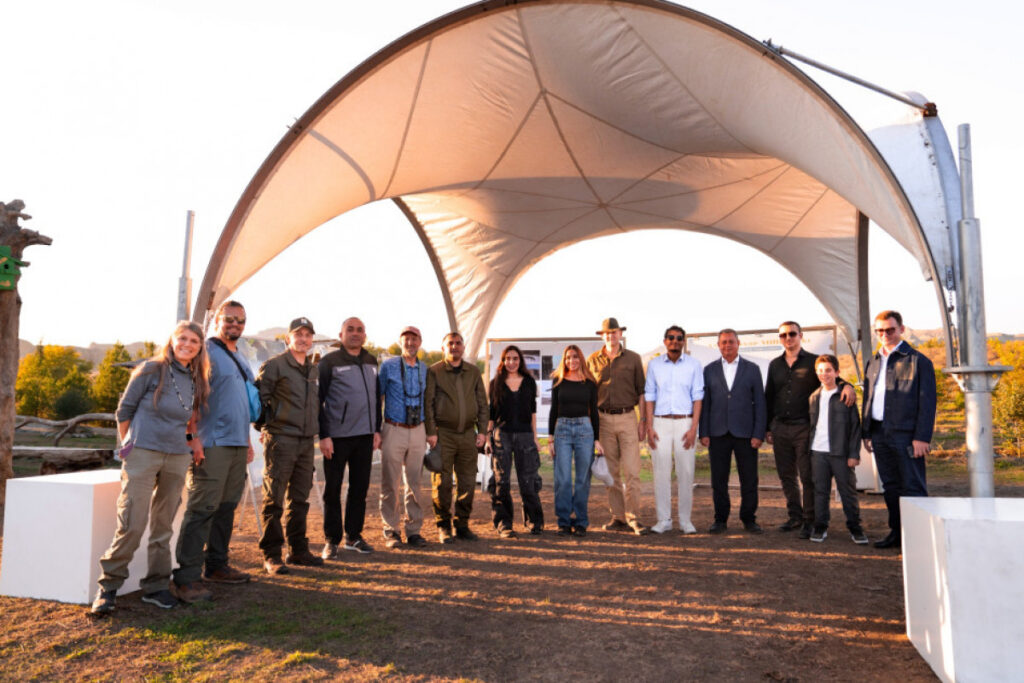 Leyla Əliyeva və Arzu Əliyeva Axar-Baxar Milli Parkının açılış mərasimində iştirak ediblər