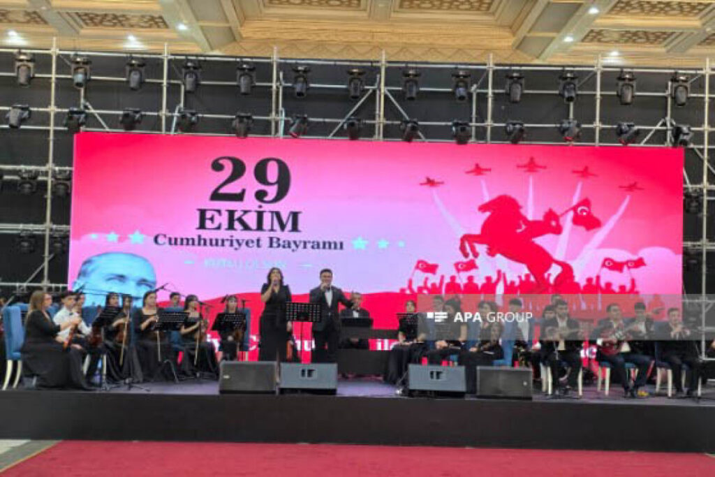 Naxçıvanda Türkiyə Cümhuriyyətinin 102-ci ildönümü münasibətilə tədbir təşkil edilib