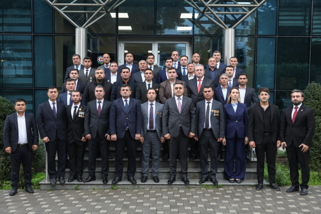 SİMDNX-da Zəfər Gününün 5 illiyi münasibətilə şəhid ailələri, qazilər və Vətən müharibəsi iştirakçıları ilə görüş keçirilib