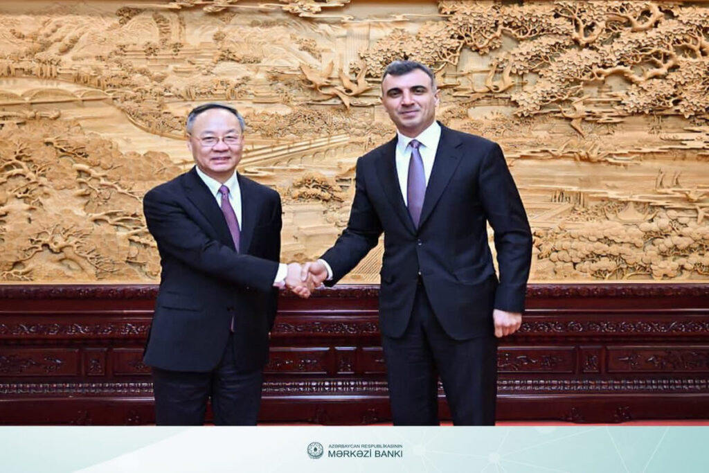 Azərbaycan Çinlə süni intellekt əsaslı maliyyə nəzarətində əməkdaşlığı müzakirə edib
