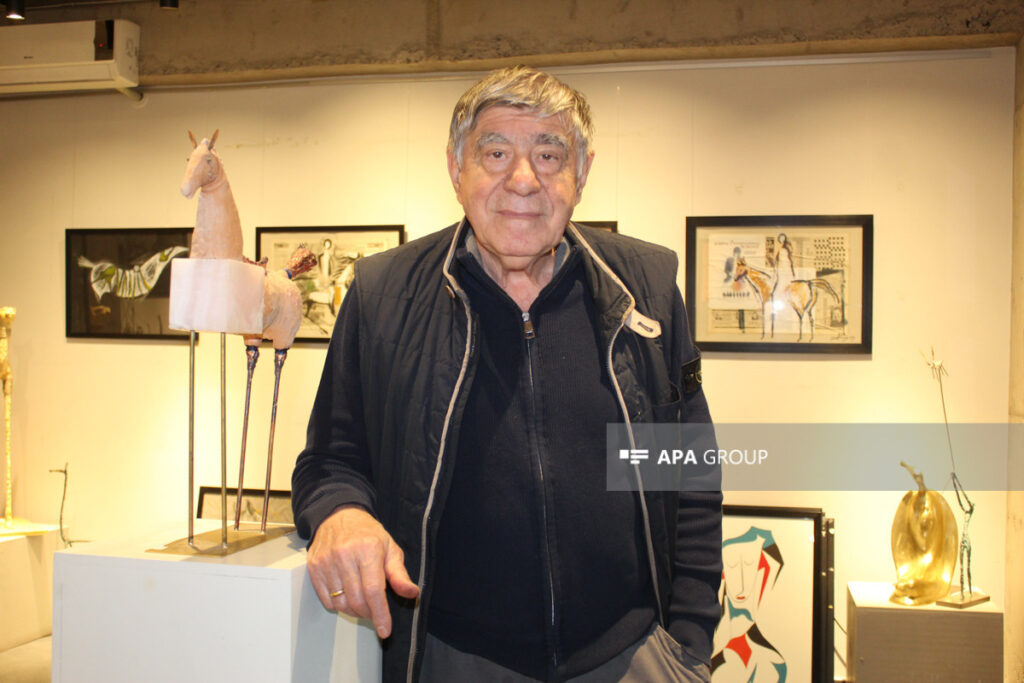 Gürcü heykəltəraş: Heydər Əliyevin əlini çiynimə qoyması belə mənim üçün kifayət idi – MÜSAHİBƏ