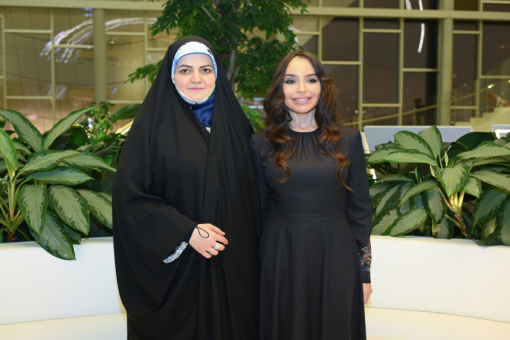 Leyla Əliyeva Məsud Pezeşkianın qızı ilə görüşüb – FOTO