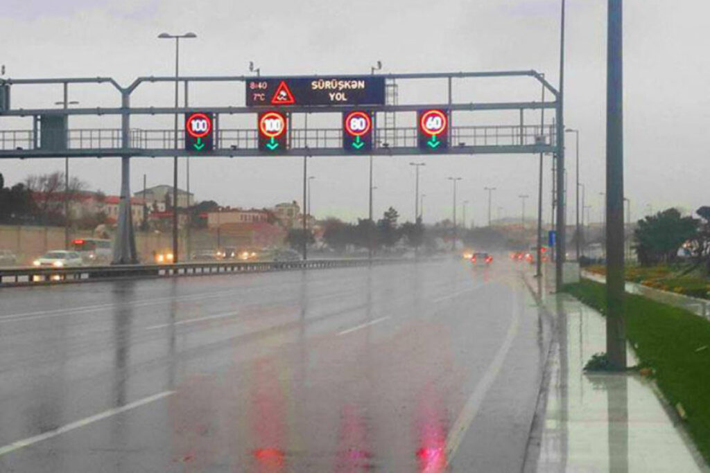 Zığ dairəsi-Hava Limanı yolunda bəzi zolaqlar üzrə sürət həddi 20 km/saat endirilib