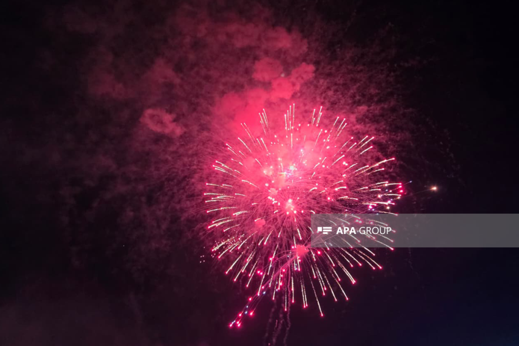 Naxçıvanda Dünya Azərbaycanlılarının Həmrəyliyi Günü və Yeni il münasibəti ilə atəşfəşanlıq olub – FOTO