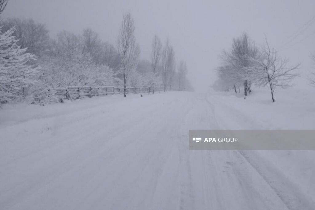 Şimal-qərb bölgəsinə 30 sm qar yağıb