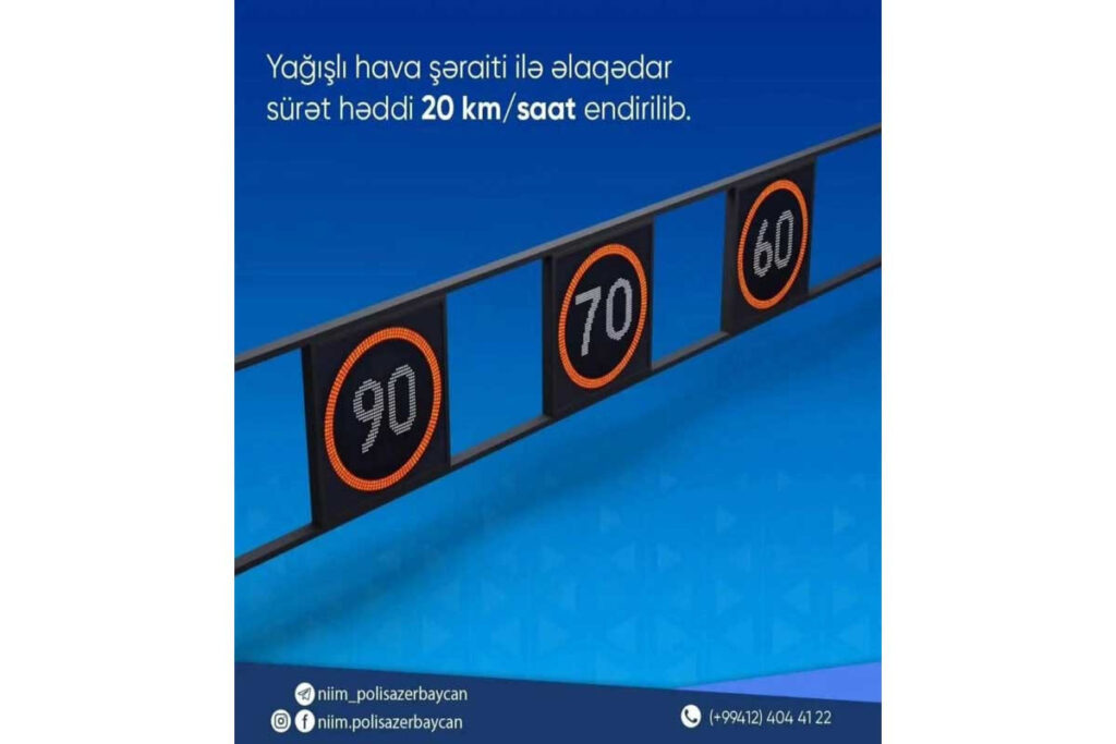 Zığ dairəsi-Hava Limanı yolunda sürət həddi bərpa edilib- YENİLƏNİB