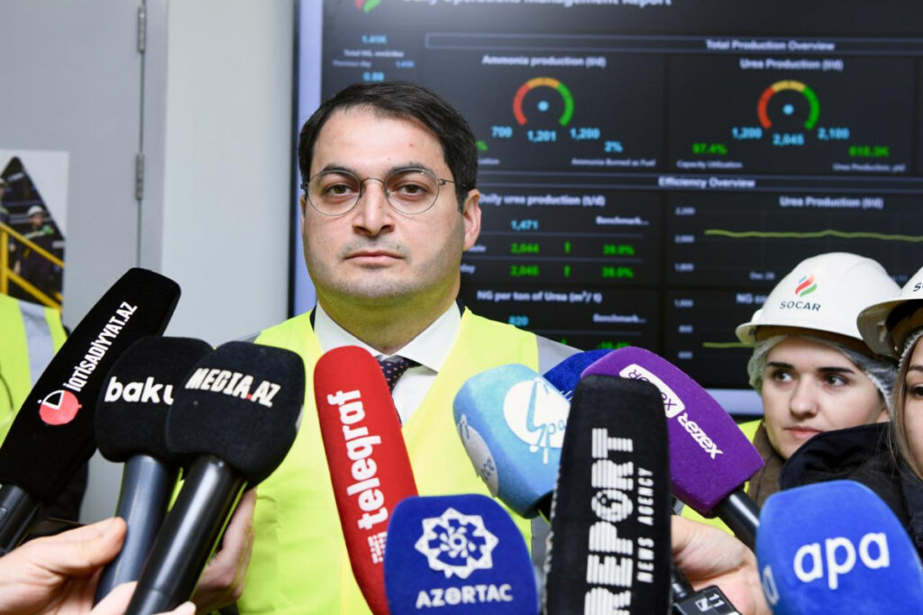 Emil Alxaslı: “SOCAR Karbamid” zavodunun mükafat almasının əsas səbəbi rəqəmsal layihələrdir