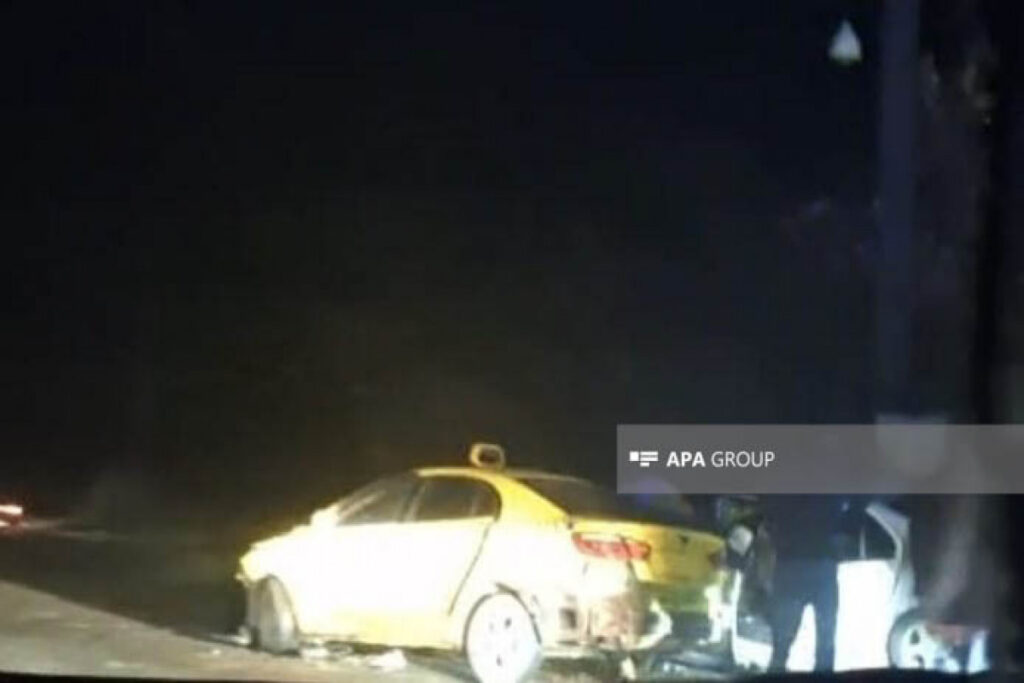 Naxçıvanda ağır qəza, 6 nəfər xəsarət alıb