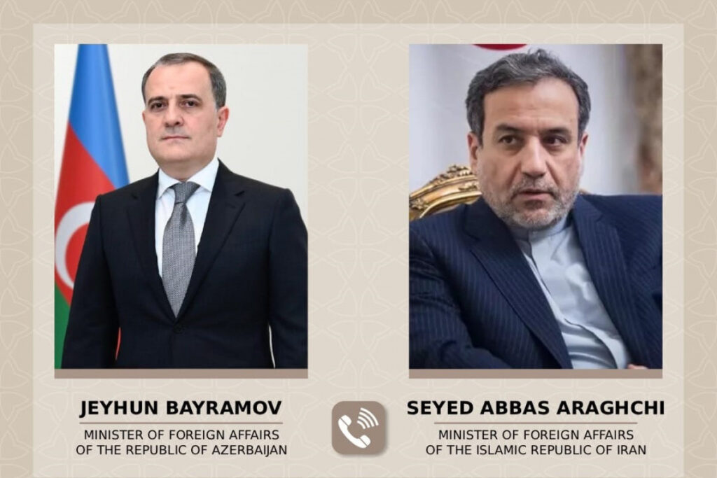 Ceyhun Bayramov Əraqçiyə Azərbaycan ərazisindən İrana qarşı hərbi əməliyyatların aparılmasına heç vaxt imkan verilməyəcəyini bildirib