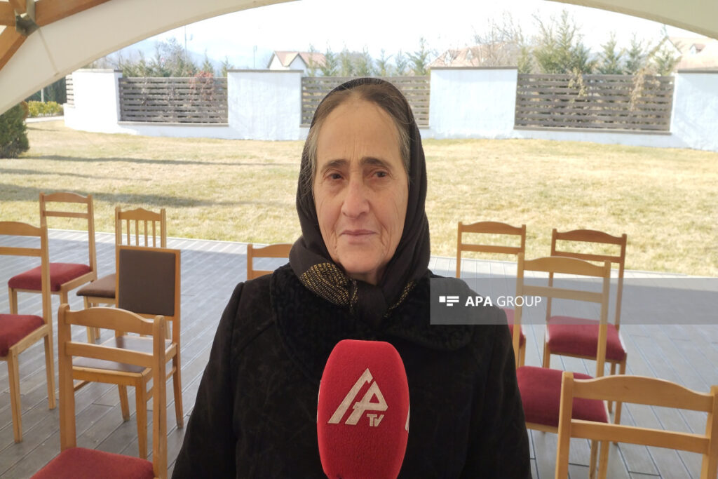 Kərkicahana qayıdan sakin: Bu torpaqların müdafiəsi uğrunda həyat yoldaşımı itirmişəm