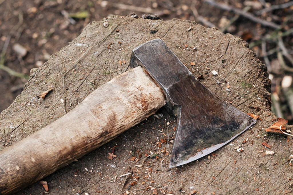 Cəlilabadda əmi yeniyetmə qardaşı uşaqlarını baltalayıb