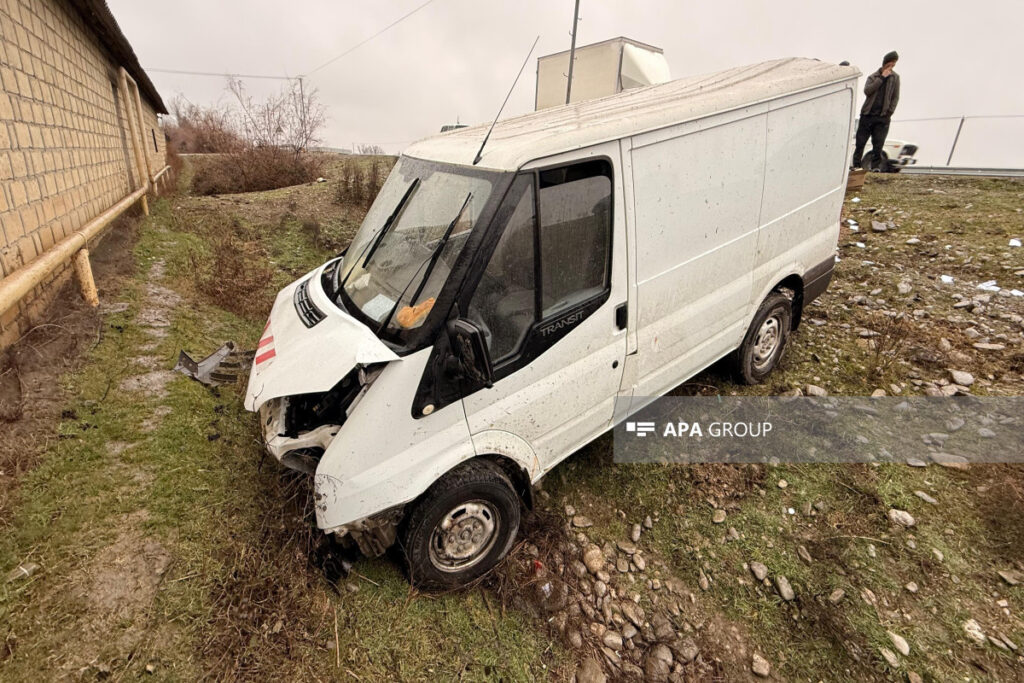 Ucarda yol qəzası olub, xəsarət alan var – FOTO