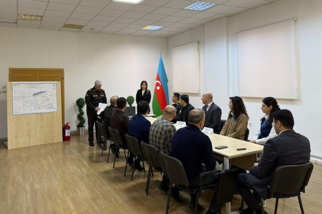 FHN-in Bakı Regional Mərkəzi mülki müdafiə məşqləri keçirib
