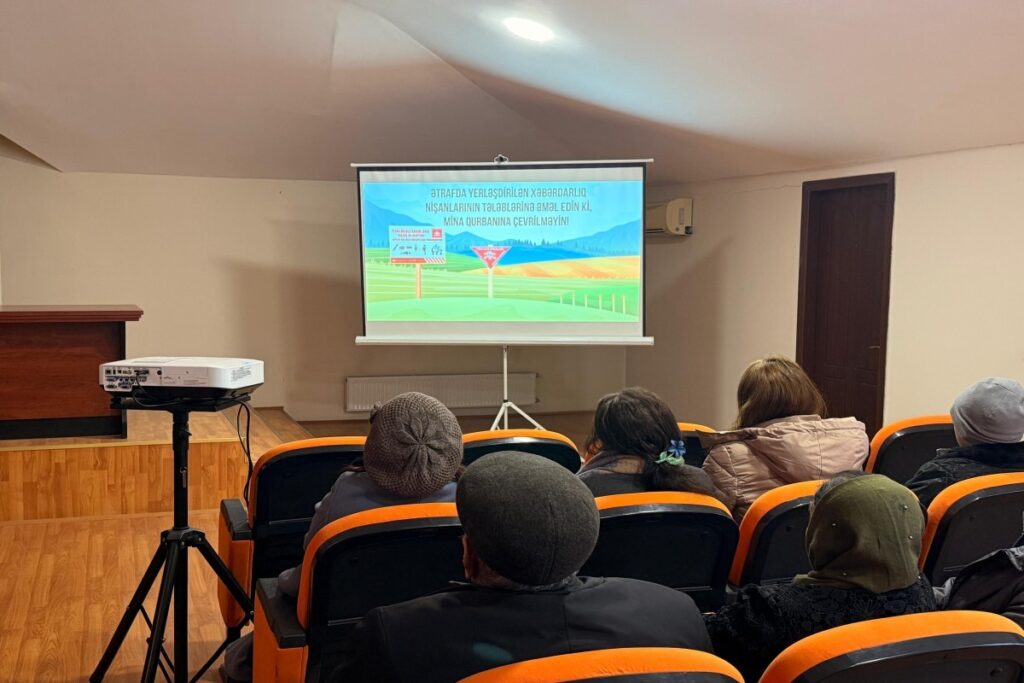 Kəlbəcərdə mina təhlükəsi ilə bağlı maarifləndirici tədbir keçirilib
