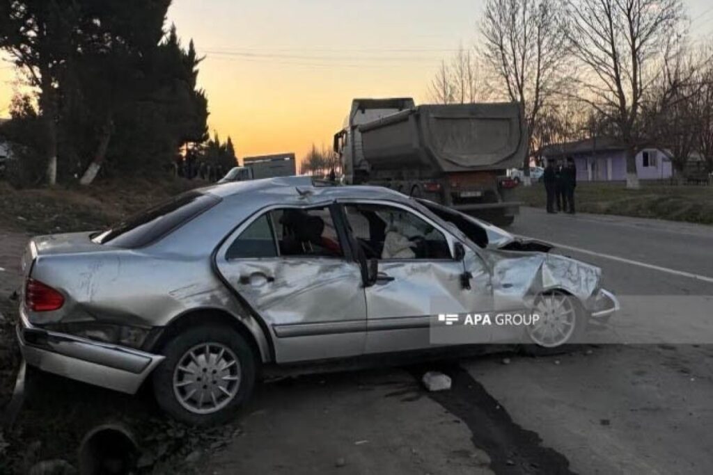 Füzulidə ağır qəza, 1 nəfər ölüb, 4 nəfər yaralanıb – YENİLƏNİB