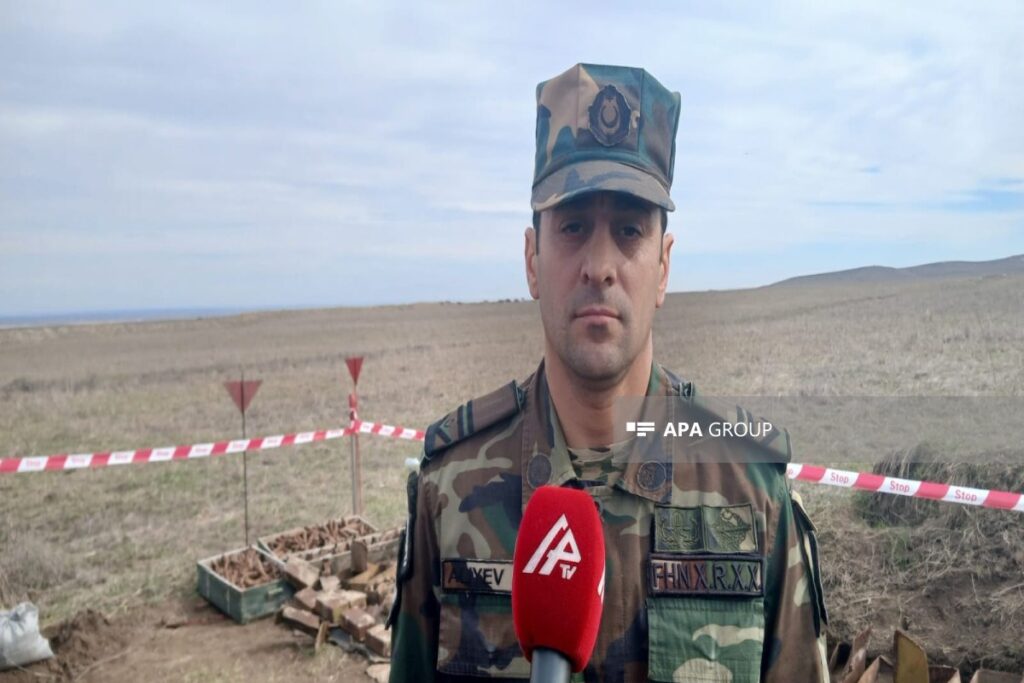 FHN əməkdaşı: Azad edilmiş ərazilərdə minatəmizləmə əməliyyatları 3 üsulla aparılır
