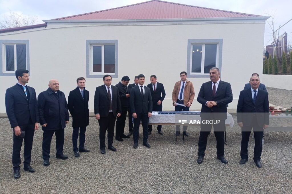 Xocavəndin Xanoba kəndinə ilk köç olub, mənzillərin açarları təqdim edilib – YENİLƏNİB – FOTO