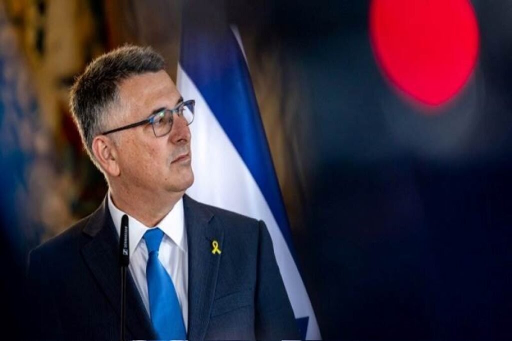 Gideon Saar Müctəba Xameneiyə çağırış edib: Gizlənməyə davam edə bilər, amma üzünü göstərməlidir