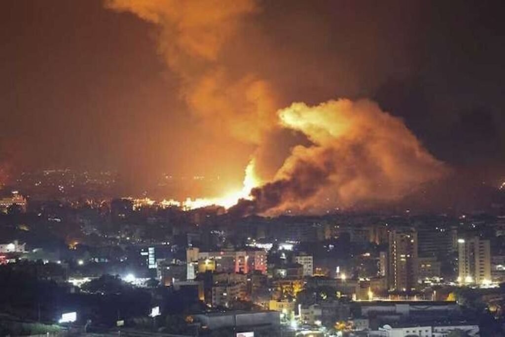 İranın Qətərə atdığı ballistik raket dağıntılara və yanğına səbəb olub