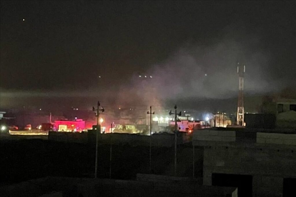 Bağdad hava limanına atılan raketlər mülki avtomobilə yerləşdirilibmiş