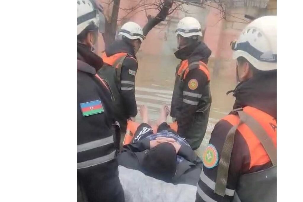 FHN su basmış ərazilərdən 278 nəfəri təxliyə edib – VİDEO – YENİLƏNİB