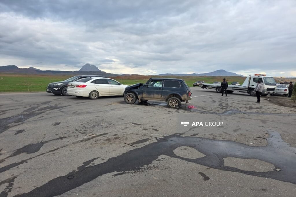 Naxçıvanda qəza baş verib, 3 nəfər xəsarət alıb – FOTO