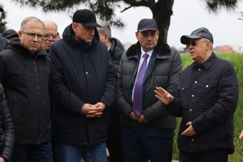 Kəmaləddin Heydərov Badamdarda sürüşmə sahəsinə baxış keçirib