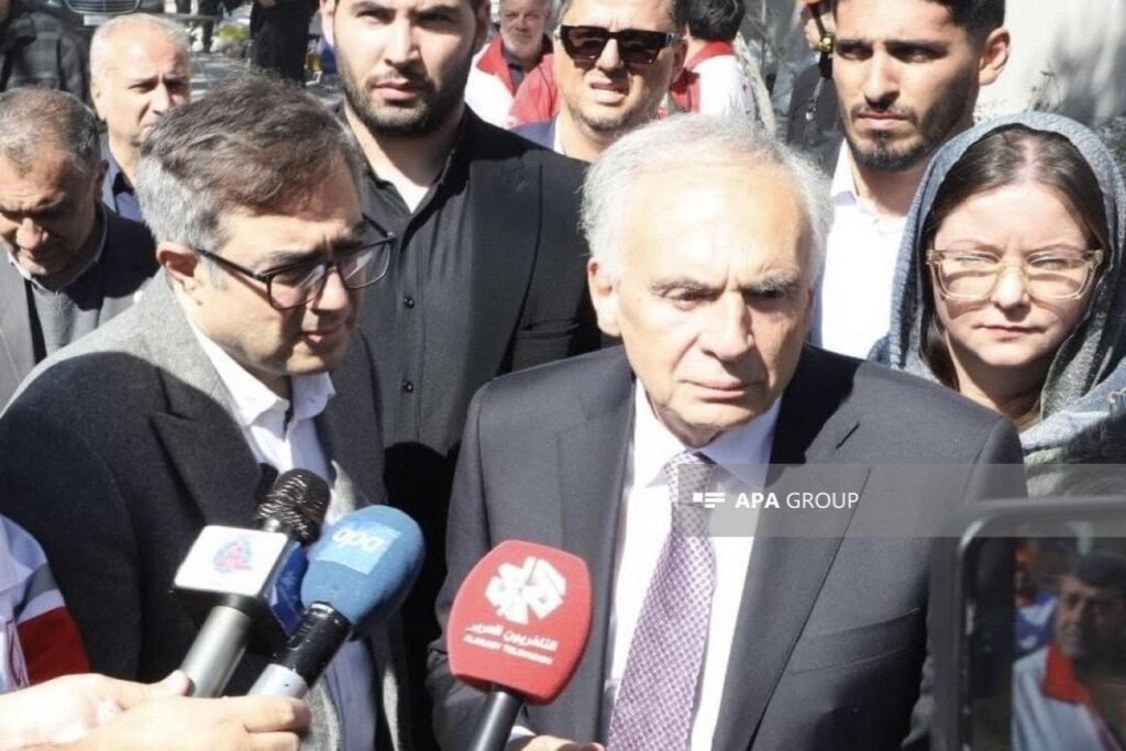 Azərbaycanın İrana humanitar yardımların çatdırılmasındakı rolu Quterreşin nümayəndəsinin diqqətinə çatdırılıb