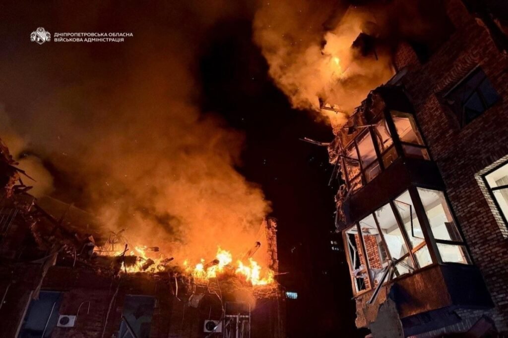 Rusiya Kiyev və Dnepr şəhərlərini raket atəşinə tutub, ölən və yaralananlar var