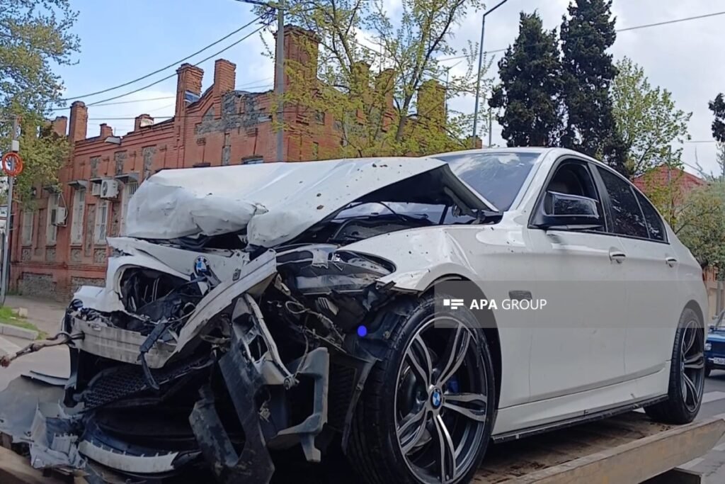 Gəncədə yol qəzası olub, xəsarət alanlar var – FOTOLENT – YENİLƏNİB-2