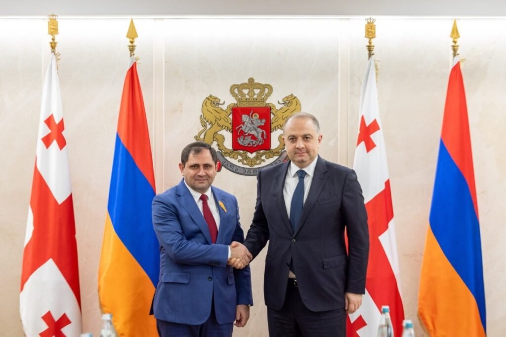 Gürcüstan və Ermənistanın müdafiə nazirləri regional təhlükəsizliyi müzakirə edib