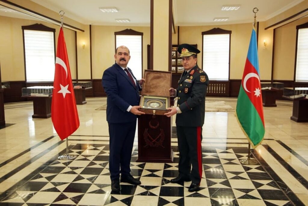 Türkiyənin Milli Müdafiə Universitetinin rektor müavini Naxçıvanda olub