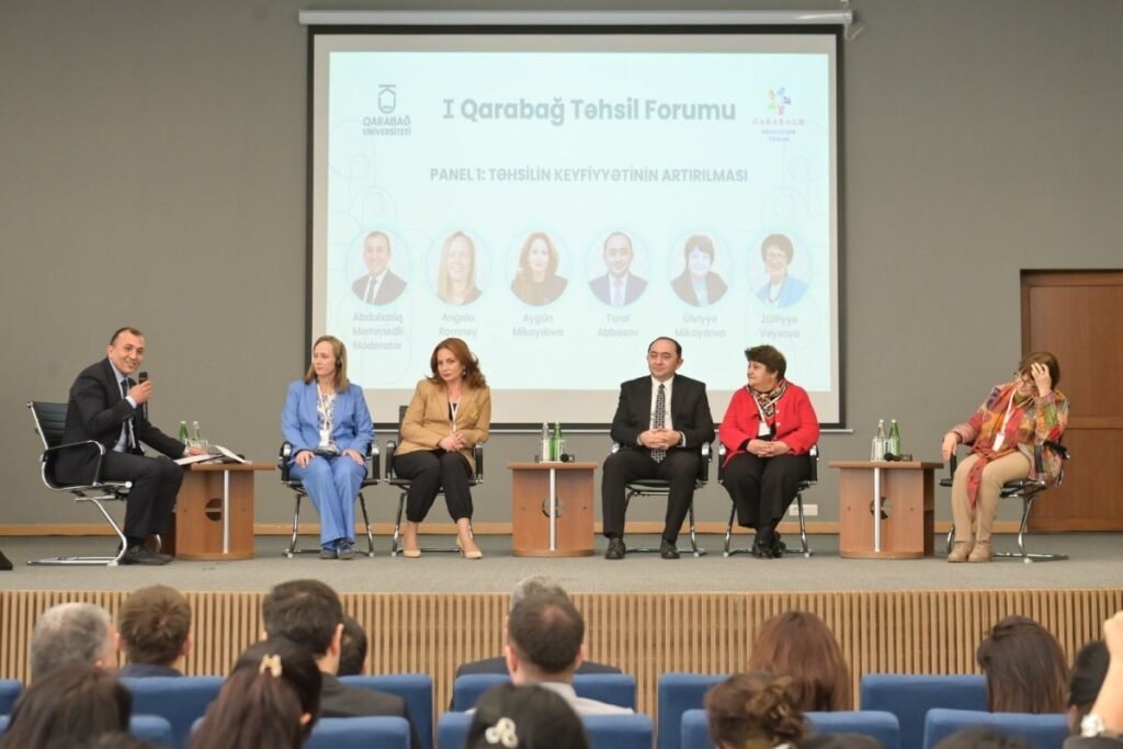 Qarabağ Universitetində I Qarabağ Təhsil Forumu öz işinə başlayıb