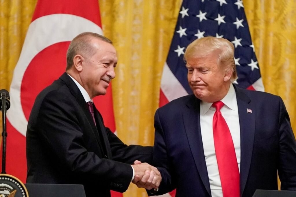 Ərdoğan Trampla regional məsələləri müzakirə edib