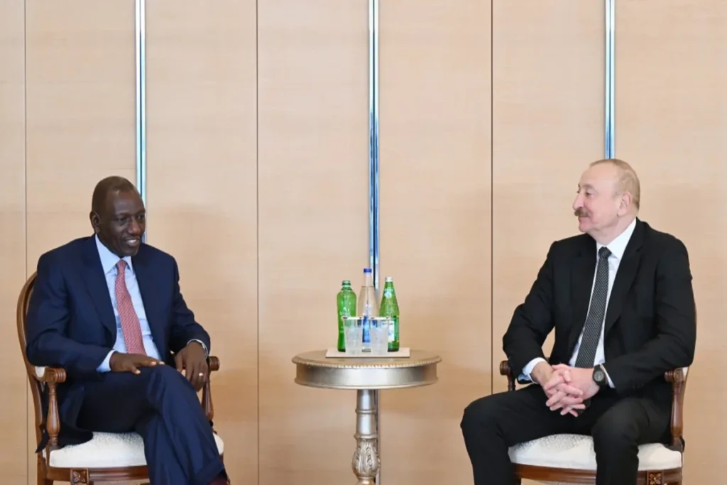 Keniya prezidenti Uillyam Samoei Ruto Prezident İlham Əliyevi təbrik edib
