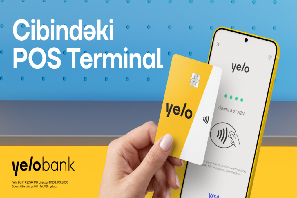 Yelo Mobil POS ilə biznes daha əlçatandır!