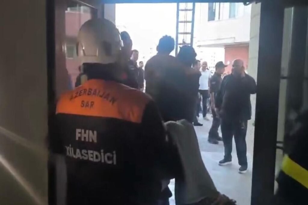 Bakıda obyektdə yanğın söndürülüb, xəsarət alan olmayıb – YENİLƏNİB-1 – FOTO – VİDEO