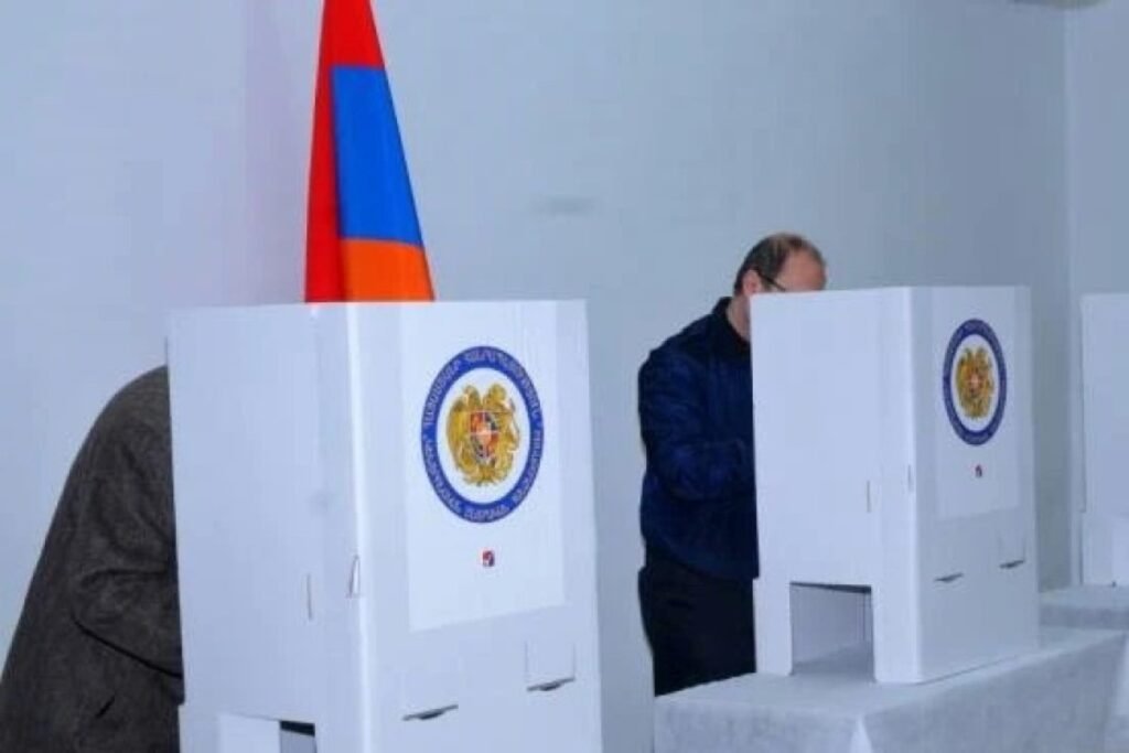 Ermənistanın Mərkəzi Seçki Komissiyası parlament seçkilərinin yekun nəticələrini açıqlayıb