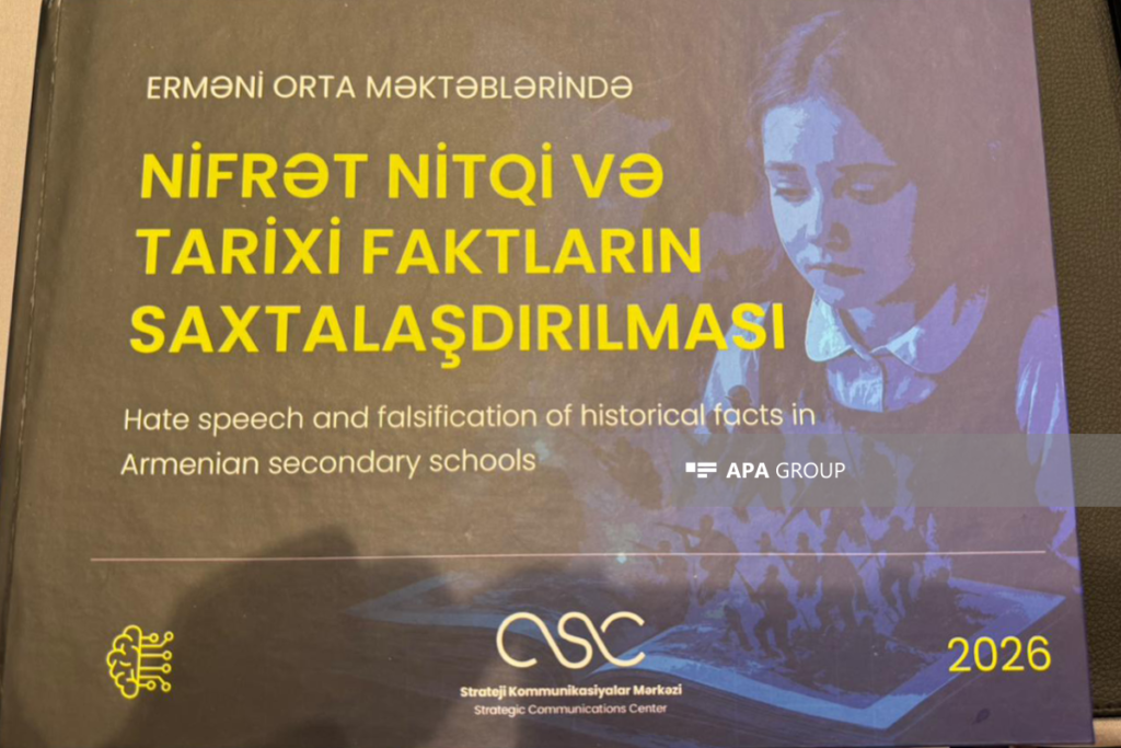 “Erməni orta məktəblərində nifrət nitqi və tarixi faktların saxtalaşdırılması” adlı kitabın təqdimatı olub