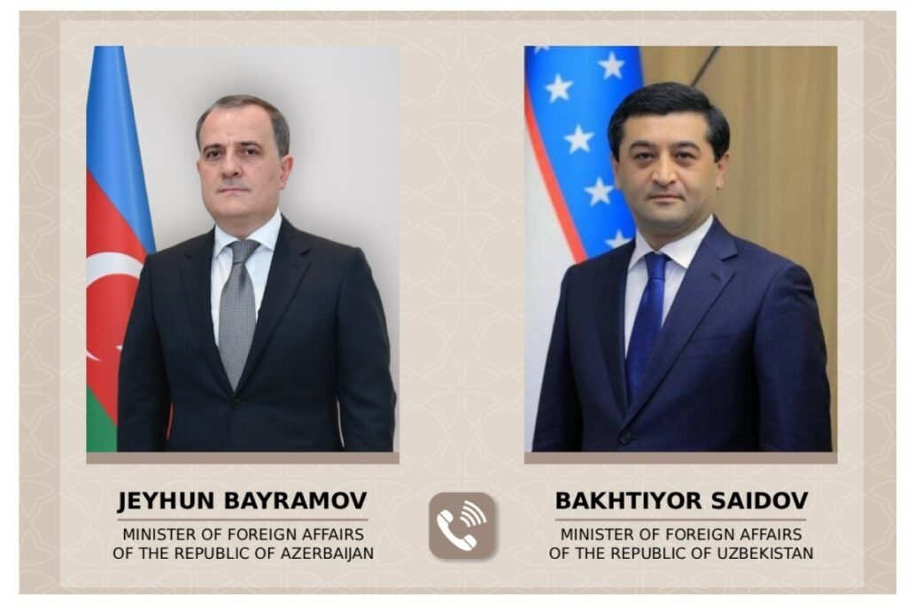 Azərbaycan və Özbəkistan XİN rəhbərləri telefon danışığı aparıb, strateji tərəfdaşlıq müzakirə olunub – YENİLƏNİB